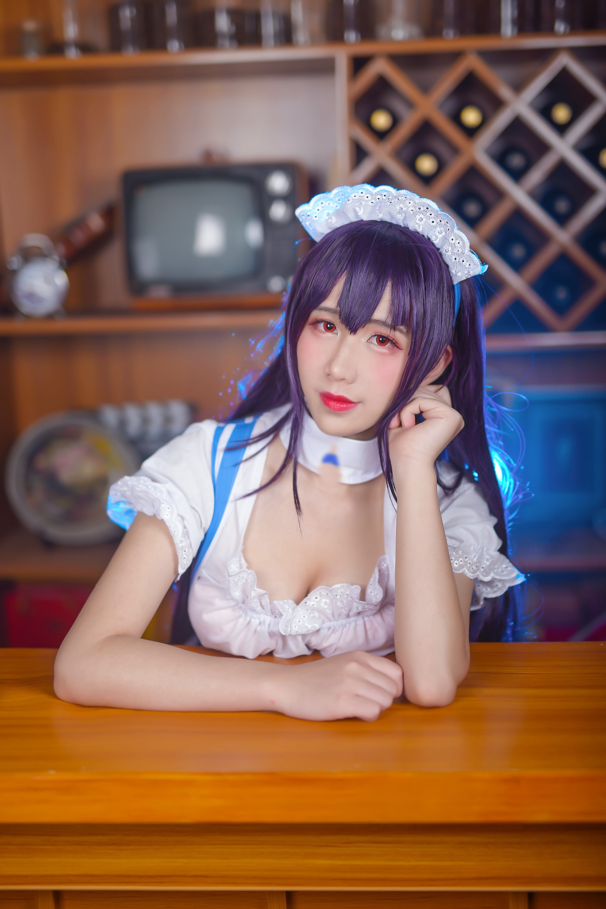 九曲Jean –  NO.012 女仆学姐 [34P]-XikXak